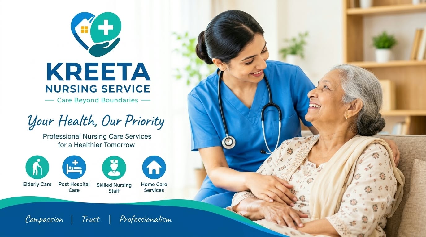 Kreeta Nursing Service — Trusted Healthcare At Your Doorstep